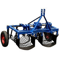 Картоплемекопалка дворядна для мінітрактора Преміум