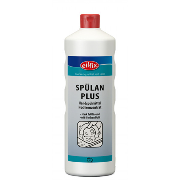 Концентрований засіб для ручного миття посуду SPULAN PLUS 1 л. 100011-001-024