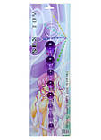 Анальний стрижень Boss Jelly Anal Beads Purple, фото 4