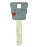 Ключ для замков и цилиндров Mul-t-lock 7x7 1 key (Израиль)