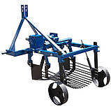 Вібраційна картопелька на мінітрактор однорядна Преміум, фото 3