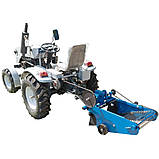 Картоплекопичувач вібраційний транспортерний (зі зміщенням причепного) під мототрактор із гідравлікою Преміум, фото 2