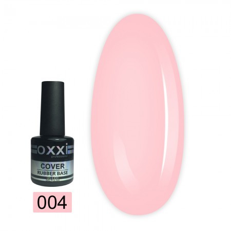 Камуфлюється база для гель-лаку Oxxi Rubber Cover Base 15 мл (004), фото 1