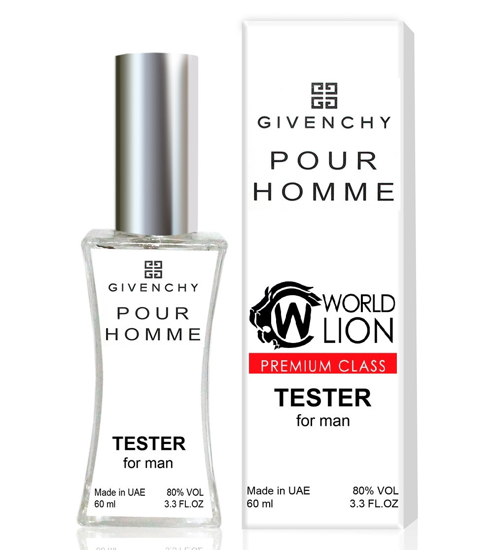 Тестер Premium Class GVNCH Pour Homme чоловічий, 60 мл