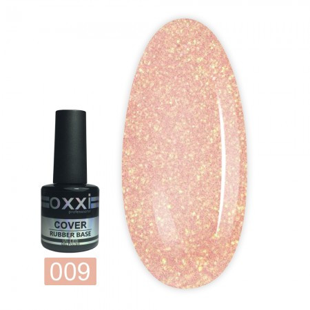 Камуфлюється база для гель-лаку Oxxi Rubber Cover Base 15 мл (009)