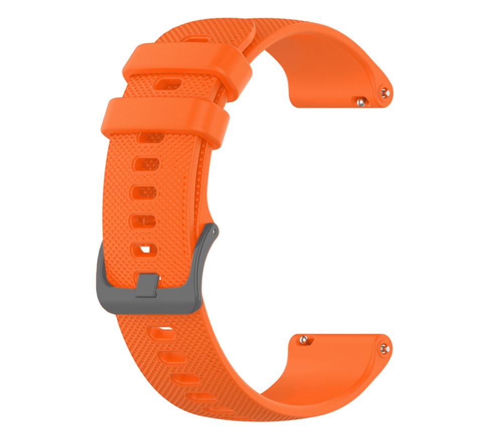 Силіконовий ремінець Primolux для смарт-годинника Garmin Vivoactive 4S - Orange, фото 1