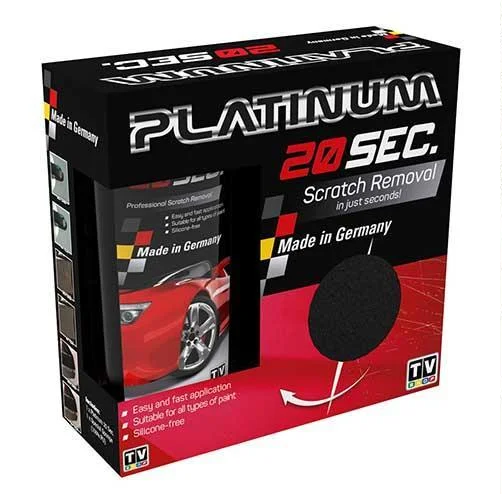 ОПТ Паста для Видалення Подряпин Автомобіля Platinum 20 sec Засіб для полірування авто