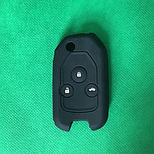 Чехол силиконовый на выкидной ключ 3 кнопки Хонда Honda CR-V, Civic, Accord, Pilot, Fit