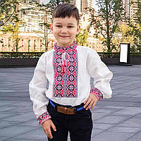 Дитяча вишиванка на хлопчика Левко р. 104. 110. 122. 134. 146.