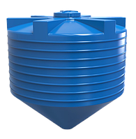 Ємність 6700 л конусна двошарова