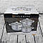 Набір кухонного посуду з неіржавкої сталі 6 предметів Edenberg EB-3733 Набір каструль для індукційної плити, фото 8