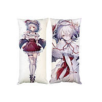 Подушка аниме Ремилия Скарлет TouHou двухсторонняя 50*30 см (pp0407)