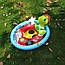 Надувний круг плотик для плавання з трусиками Intex 59570 Кольоровий Дитячий надувне коло з ніжками Інтекс, фото 7