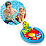 Надувний круг плотик для плавання з трусиками Intex 59570 Кольоровий Дитячий надувне коло з ніжками Інтекс, фото 4