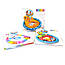 Надувний круг плотик для плавання з трусиками Intex 59570 Кольоровий Дитячий надувне коло з ніжками Інтекс, фото 6