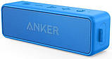 Колонка ANKER SOUNDCORE 2 (12W, BT5.0, IPX7, 5200mAh, AUX, 24 часа), Blue, фото 6