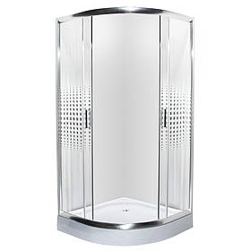 Душова кабіна INSANA 091 Point LN 90x90x194 мілкий піддон