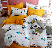 Детское постельное белье для кровати стройка