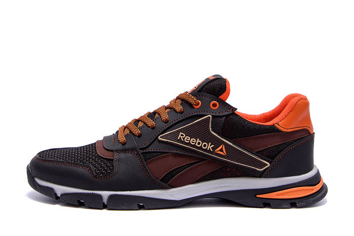 Мужские летние кроссовки сетка Reebok (Рибок) Street Style Brown, туфли ...