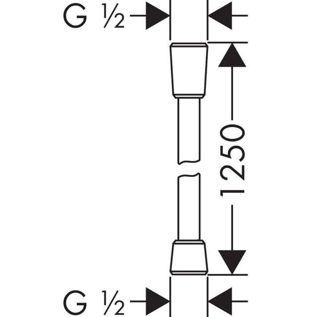 душовий шланг чорного матового цвета_душевой шланг чорного матового кольору hansgrohe isiflex_душевой шланг чорного матового кольору hansgrohe isiflex 125 см_һапѕдгоһе украина_һапѕдгоһе купити інтернет магазин