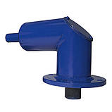 Конічний редуктор мотоблока (перехідник на косарку) Преміум, фото 8