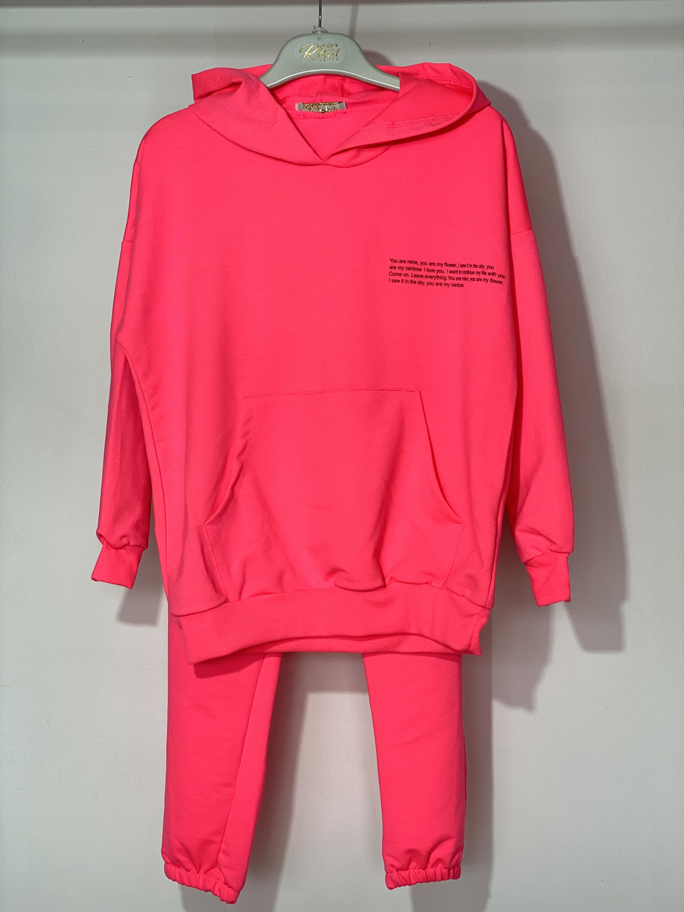 Костюм яскравий для дівчинки Benini 9993 116 см Рожевий, фото 1