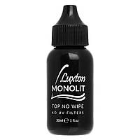 Luxton Monolit Top No Wipe No UV Filters - топ без липкого слоя без УФ фильтров, 30 мл