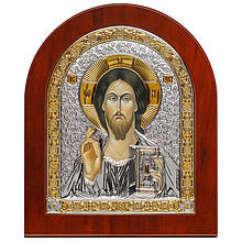 Ікона Спаситель Грецька Срібна 22,8x27,6