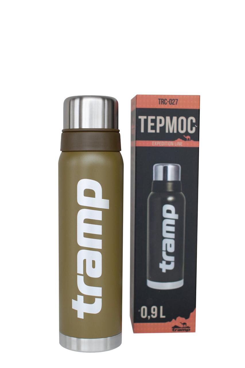Оригінальний термос Tramp TRC-027 UTRC-027 об'єм 0,9 л. оливковий довічна гарантія / термос для рідини
