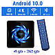 TV-Приставка X96Q MAX 4/32GB Android 10.0 ALLWINNER H616 (Android Smart TV Box), фото 2