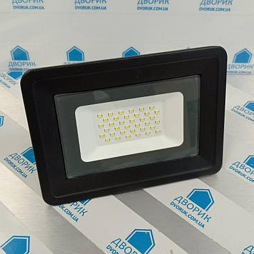 Прожектор світлодіодний LED вуличний 50w 6000K IP65 4780LM чорний / AVT4-IC