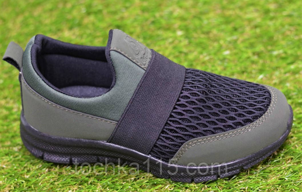 Кросівки дитячі аналог Nike для хлопчика хакі р30