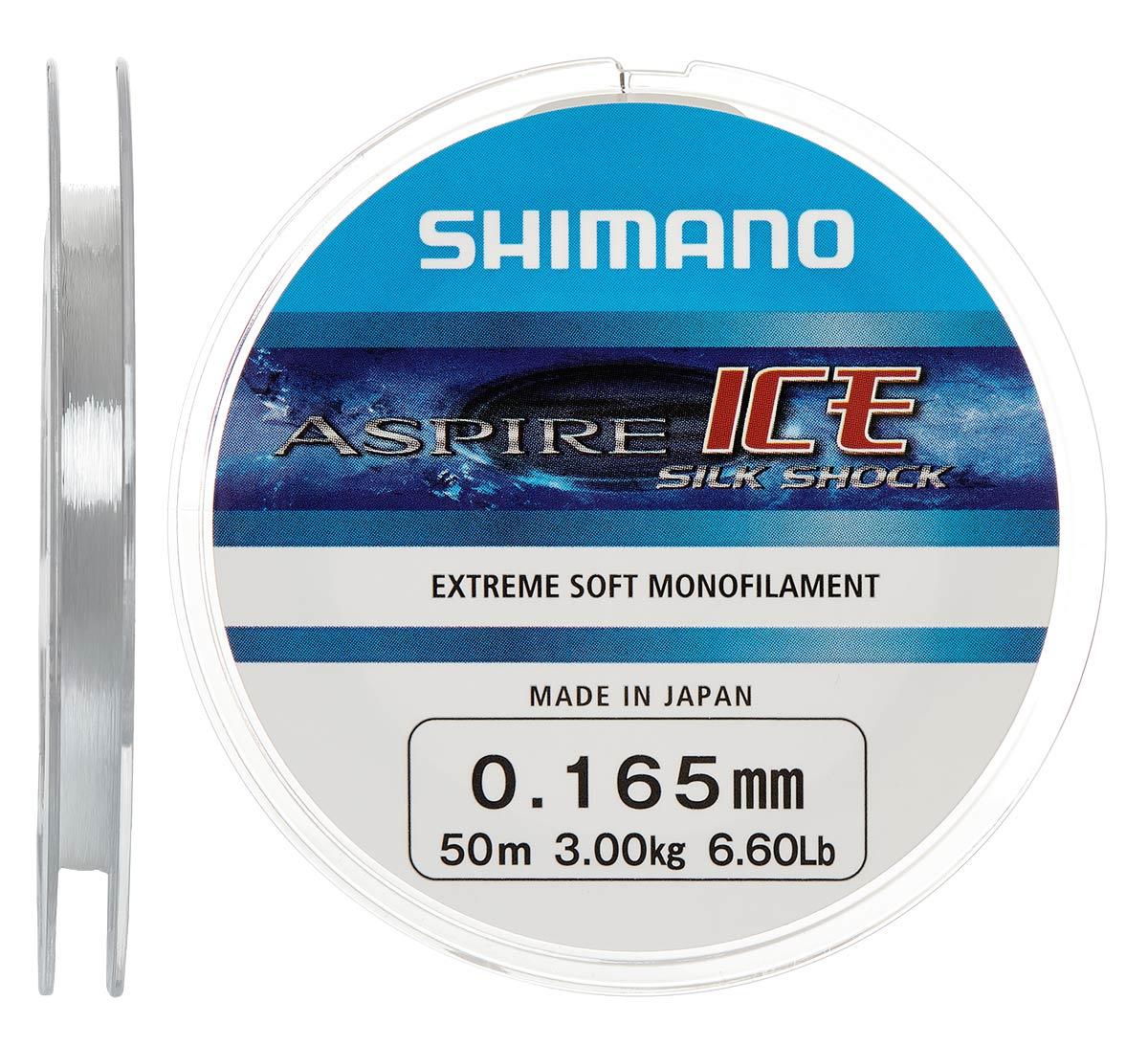 Волосінь Shimano Aspire Silk Shock Ice 50m 0.30 mm 9.4 kg (2266.55.65)
