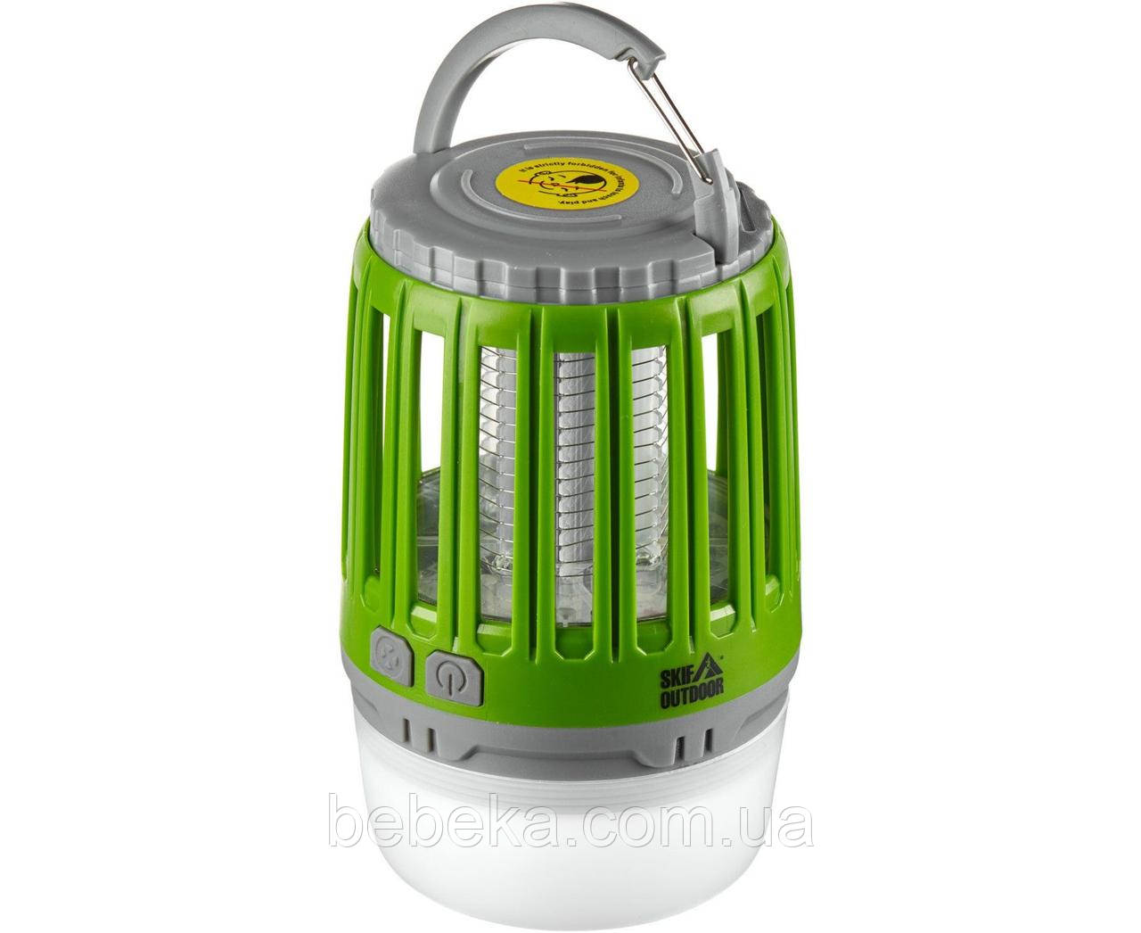 Кемпінговий ліхтар SKIF Outdoor Green Basket ц:green (389.00.22)