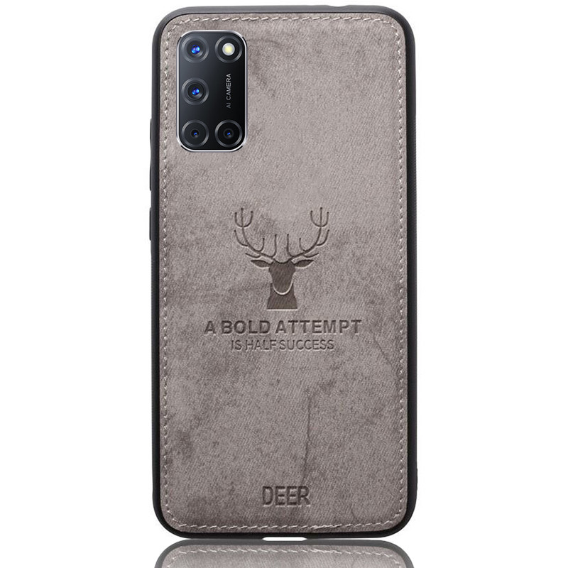 Чохол Deer Case для Oppo A52 / A72 / A92 Grey, фото 1