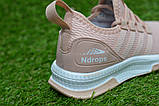 Дитячі кросівки аналог adidas ndrops Pinc адідас бежеві для дівчинки р32, фото 6