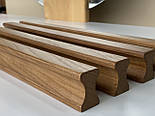 Довгі меблеві дерев'яні  ручки планки ( Фігурні з двох сторін ) ЯСЕН, фото 6