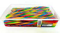 Фруктовые жевательные конфеты (мармелад) ТМ ФИНИ ( Fini) Коробка Торнадо 6 цветов МЕГАДжамбо 30 шт