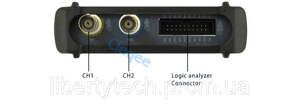 Осциллограф INSTRUSTAR ISDS205C двухканальный USB портативный логический анализатор регистратор - фото 7 - id-p1392386999