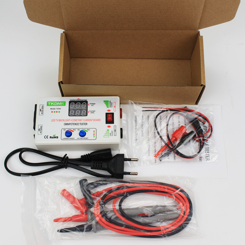 TD3H LED tester, тестер світлодіодів, світлодіодних стрічок, світлодіодної підсвітки ТВ, моніторів тощо., фото 1