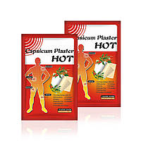 Перцовый пластырь от боли в спине Hot Capsicum Plaster (1шт.)