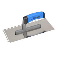 Тертка нержавіюча зубчаста 130*270/10*10мм Kubala 0204