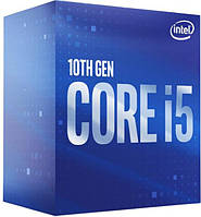 Процесор Intel s1200 Core i5-10400  6C/12T, 2.9-4.3GHz, 65Вт  (UHD Graphics 630)  Box (код 115180)