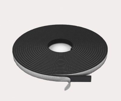 Стрічка EPDM, ЕПДМ, ЕПДМ (120 кг/м³, 5мм*25мм*10м.п.) армована
