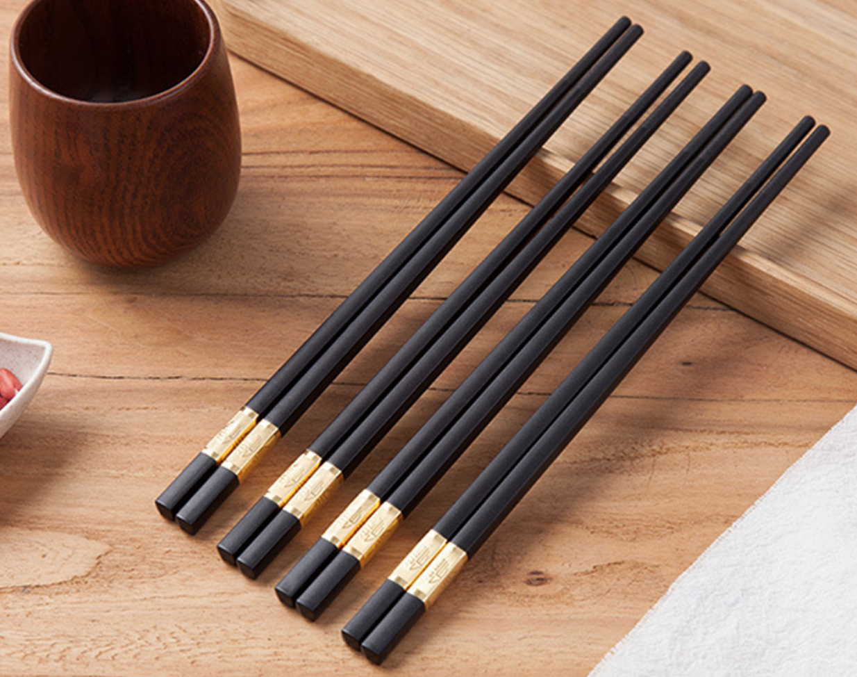 10 пар Многоразовые палочки для еды из термостойкого стекловолокна ...