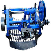 Вібраційна копалка картоплі однорядна на мотоблок Нева (двохіксцентрикова) Преміум