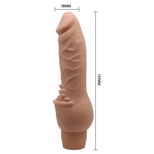 Жіночий реалістичний вібратор фалоімітатор Dildo вагінальний