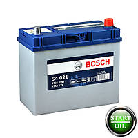 Аккумулятор BOSCH (S4 021) 45Ah 330A R+ 0092S40210