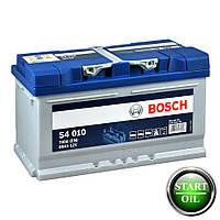 Аккумулятор BOSCH (S40 010) 80Ah 740A S4 R+ 0092S40100