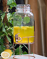 Лимонадник 4 литра на металлической подставке